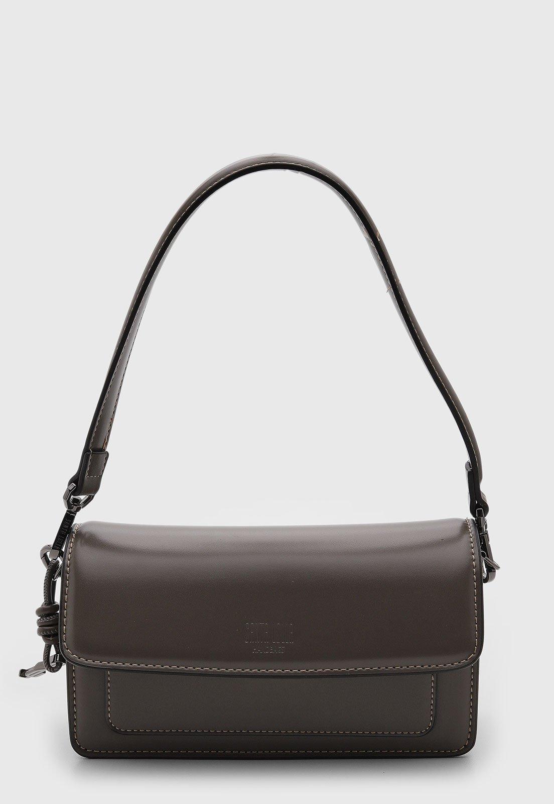 Bolsa Santa Lolla Retangular Marrom
