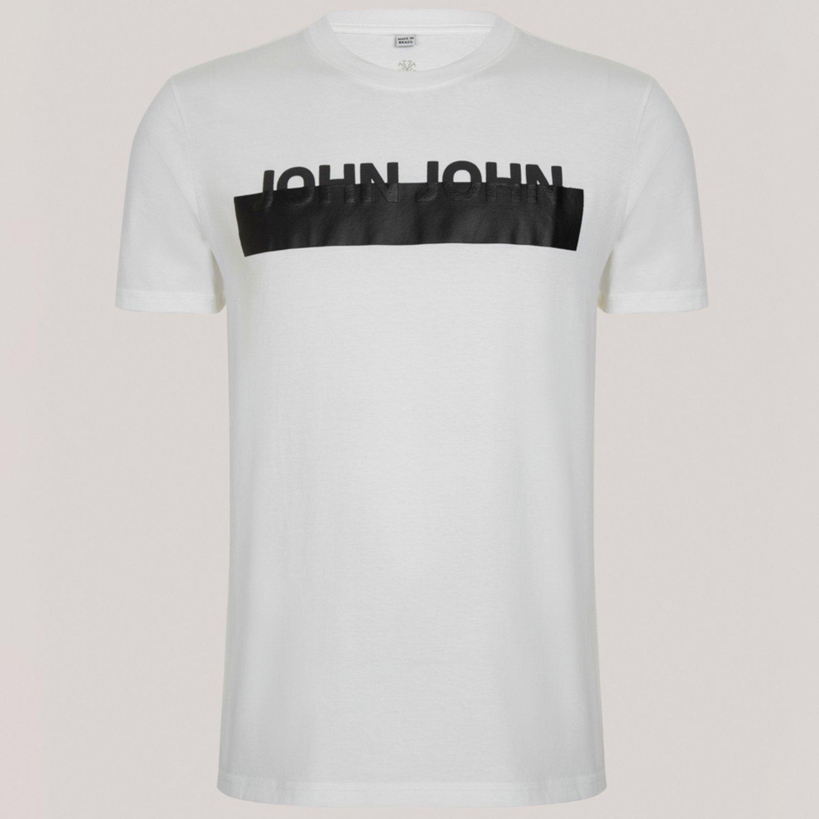 Camiseta John John Slim Rise In25 Branco Masculino