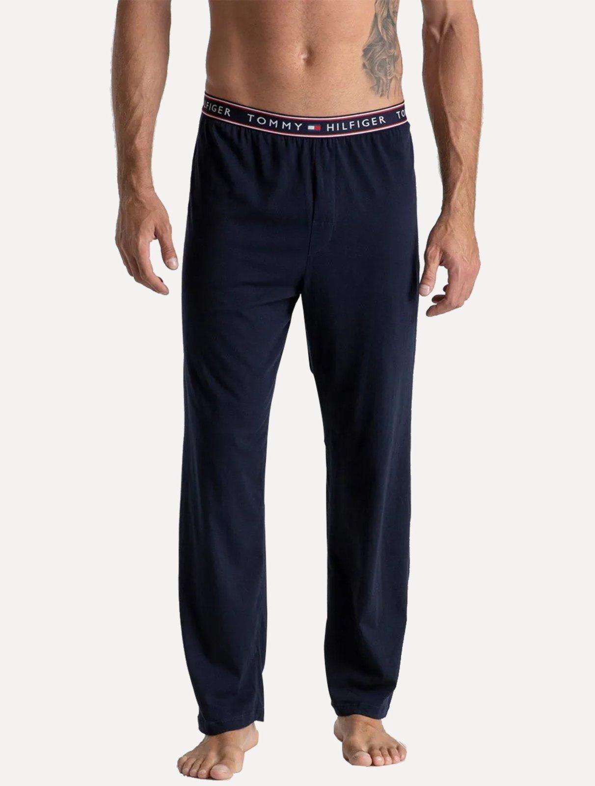 Calça Tommy Hilfiger Sleepwear Lounge Logo Azul Marinho