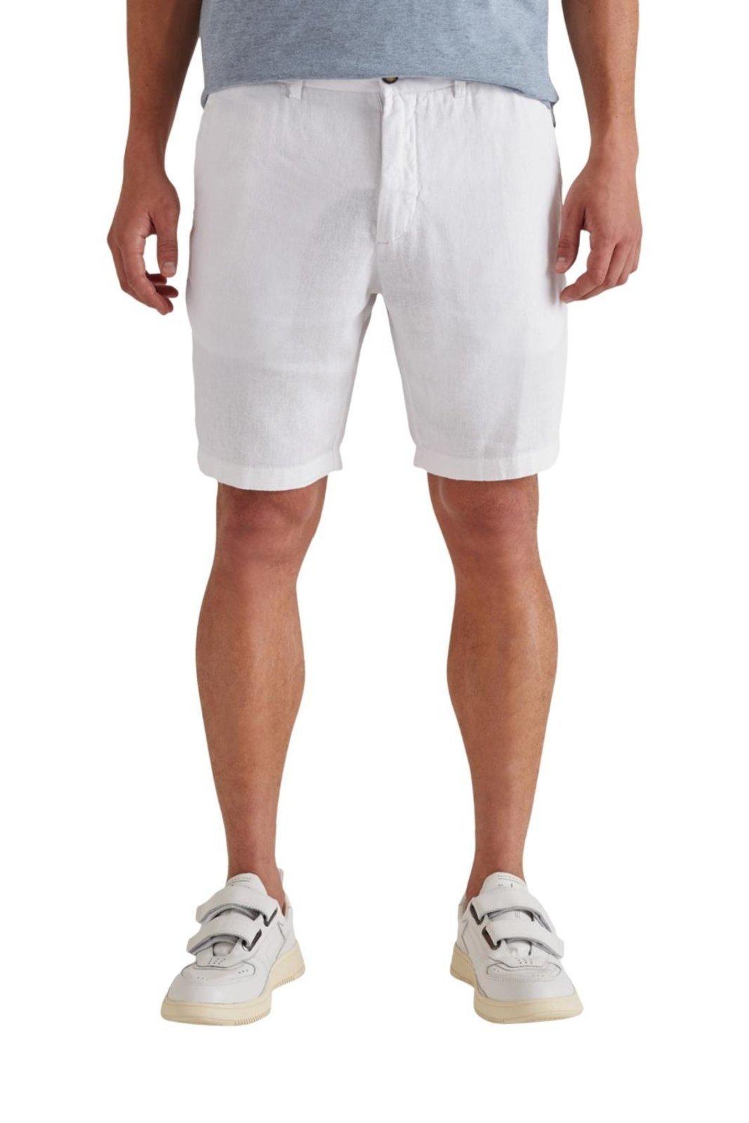 Bermuda Casual Linho Ii Reserva Branco