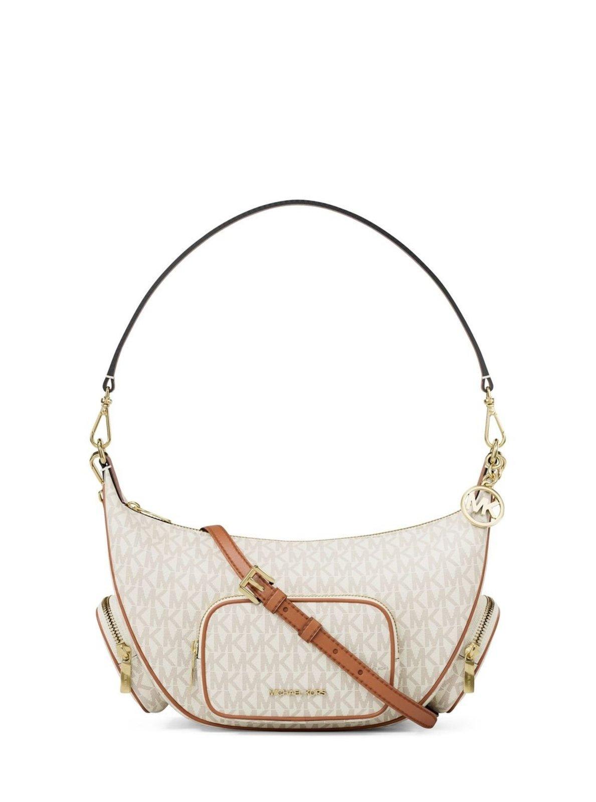 Bolsa De Ombro Merritt Média Em Logo 35R6G0WS8B150