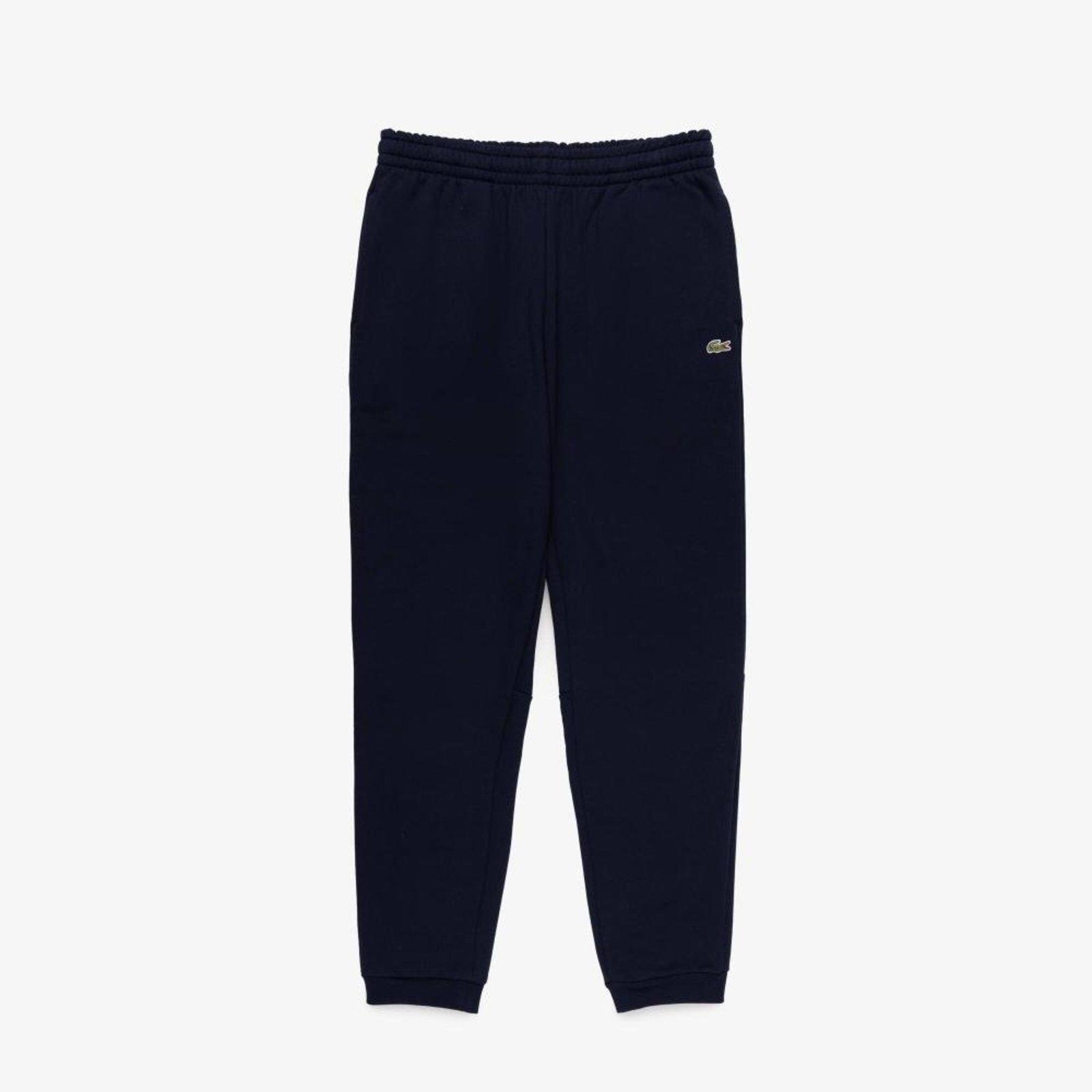 Calça Masculina Lacoste Moletom De Corte Afunilado Azul