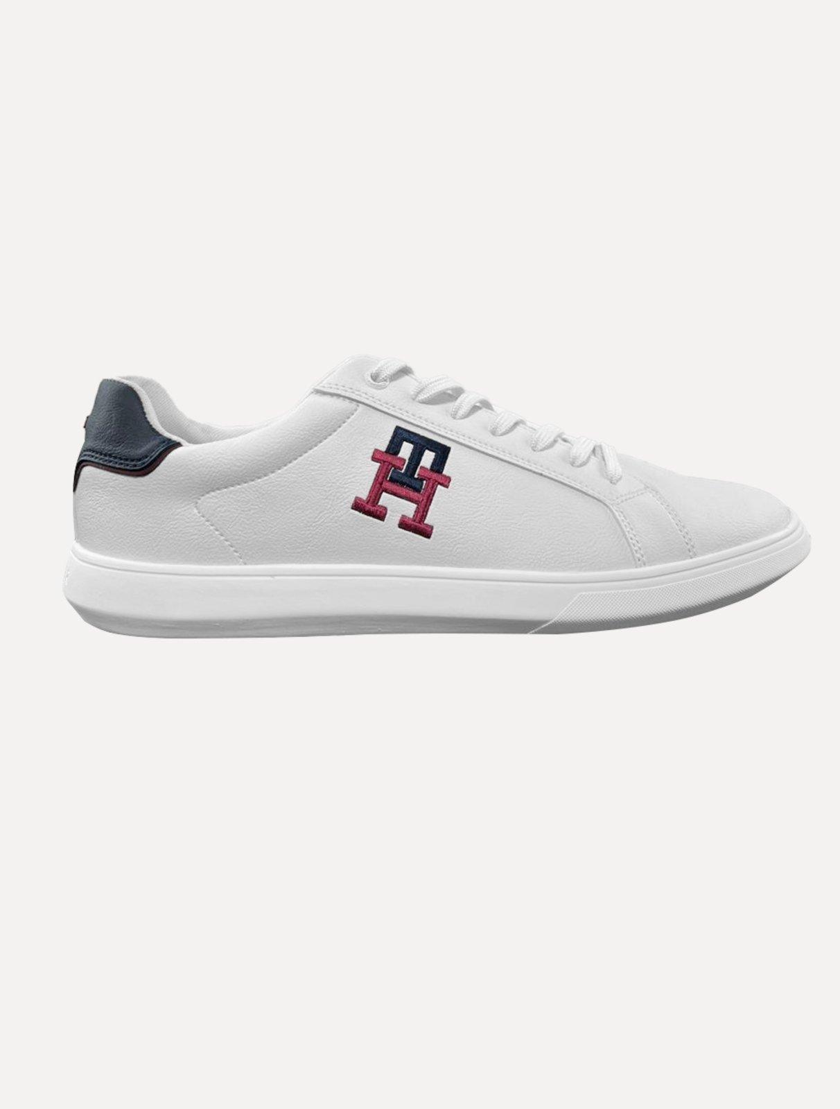 Tênis Tommy Hilfiger Masculino Daniel 24 Monogram Branco