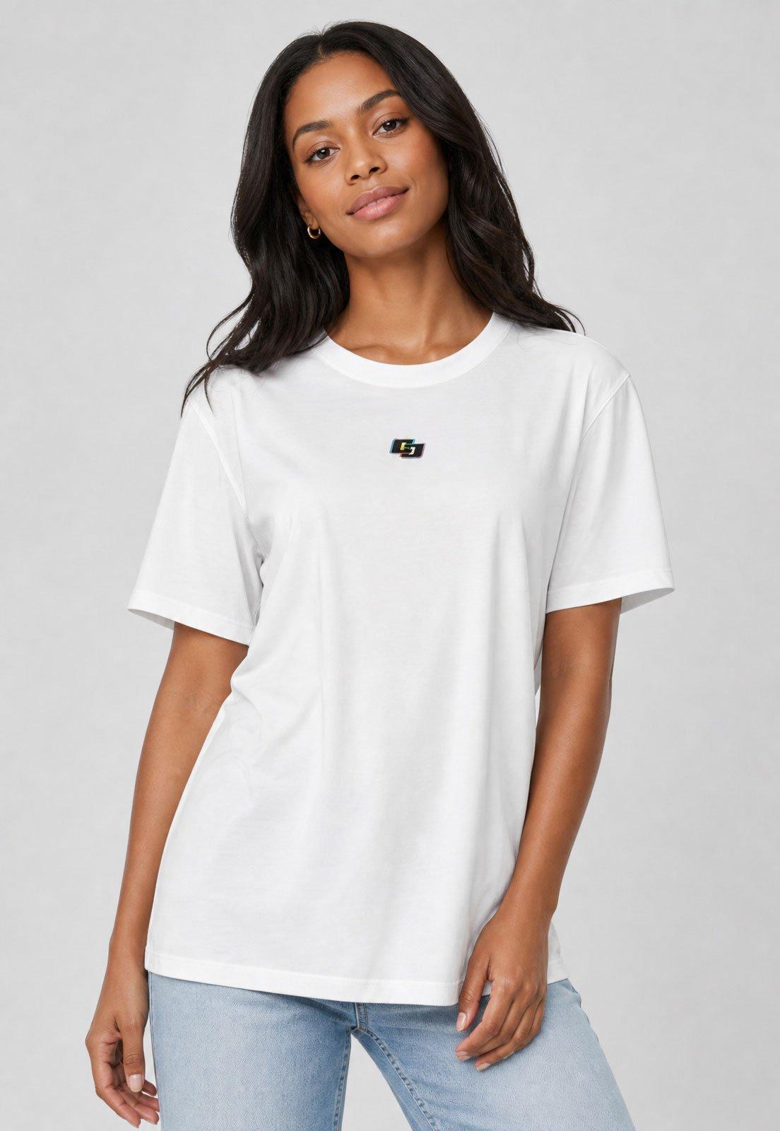 Camiseta Masculina Colcci Clássica Branca