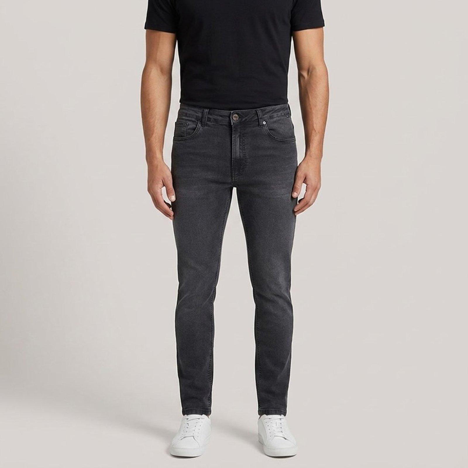 Calça Jeans John John Slim Punta Arenas In26 Preto Masculino