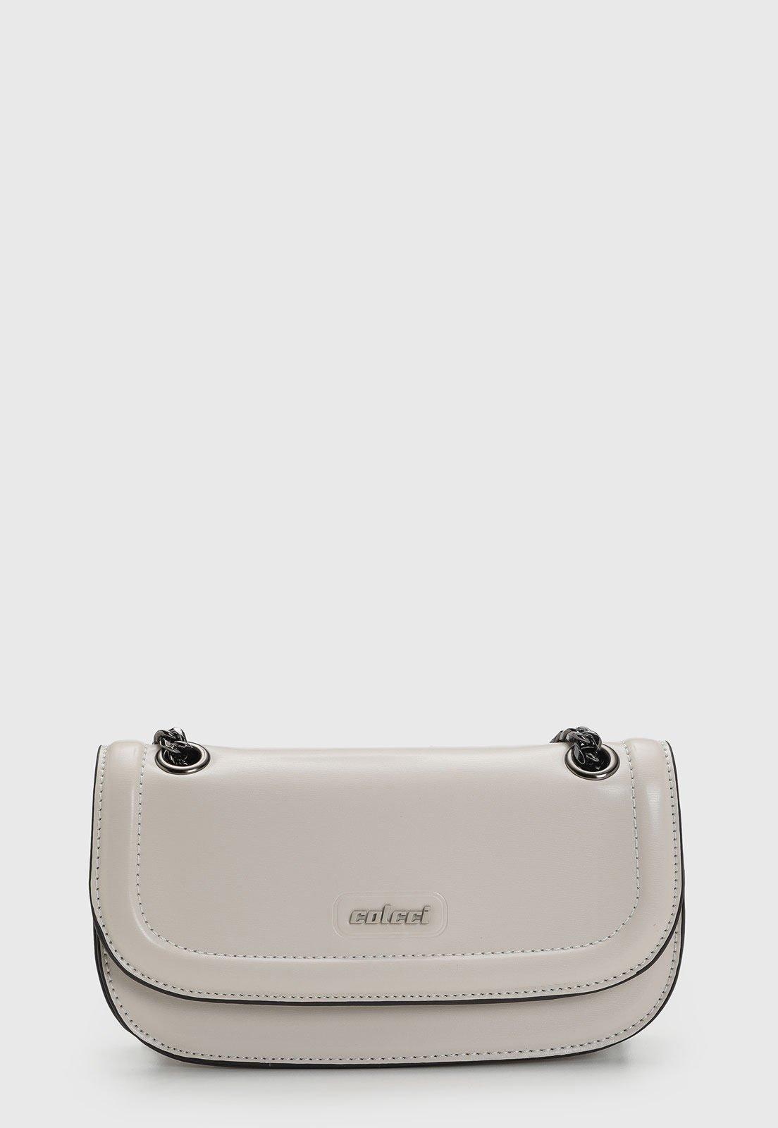 Bolsa Feminina Colcci Alça Corrente Off-White