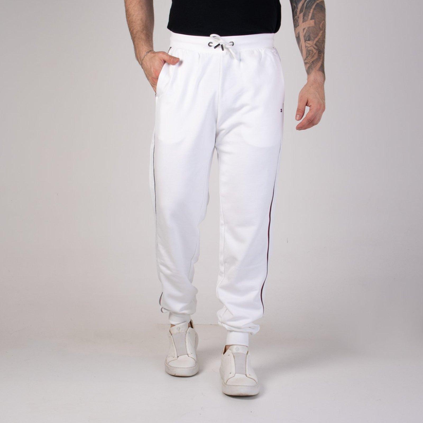 Calça Moletom Tommy Hilfiger Sport Branca