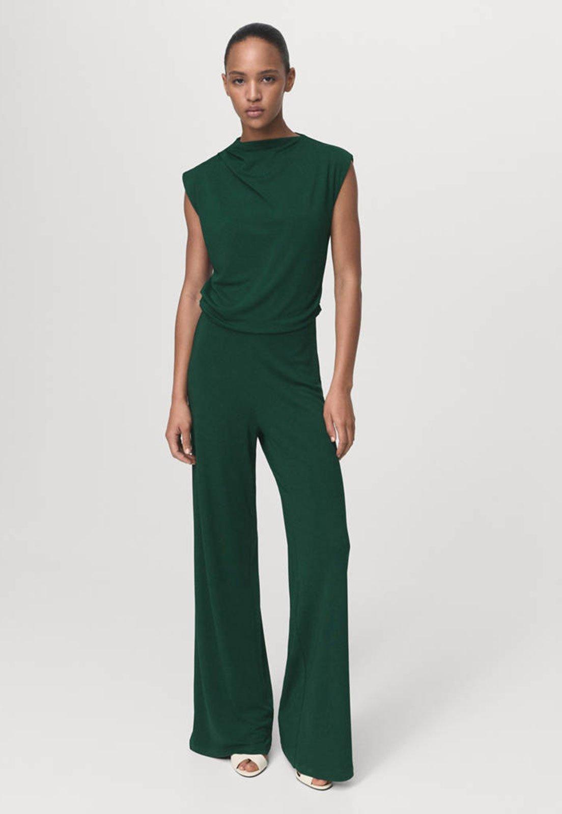Macacão Feminino Mango Aubrey Verde