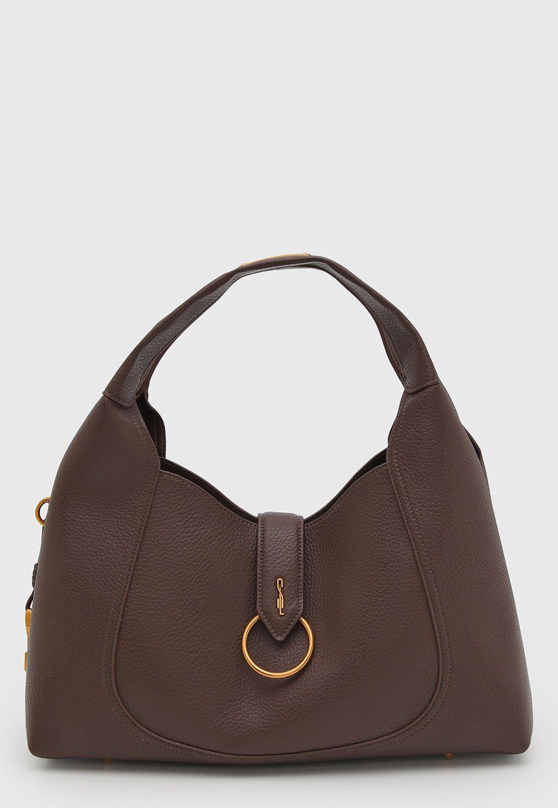 Bolsa Feminina Santa Lolla Estruturada Marrom