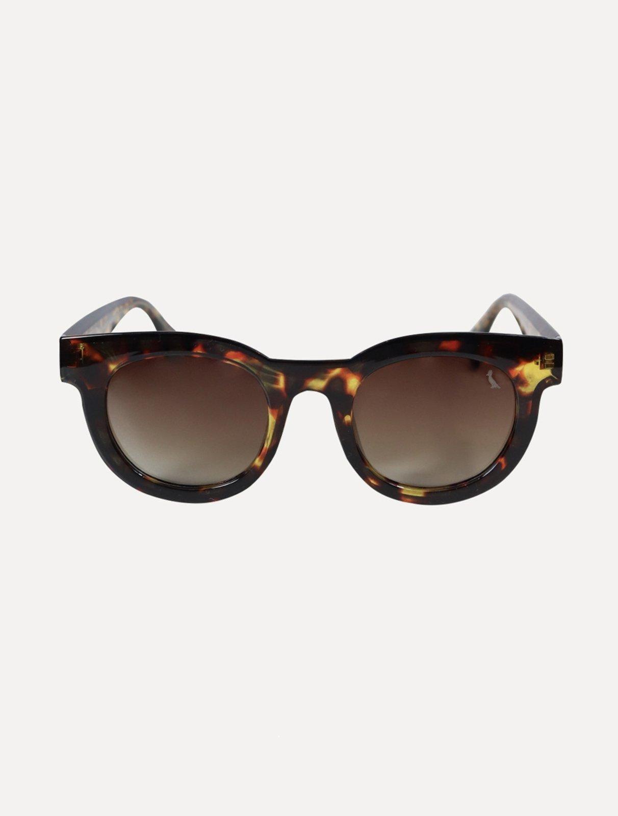 Óculos de Sol Reserva Masculino Round Tortoise