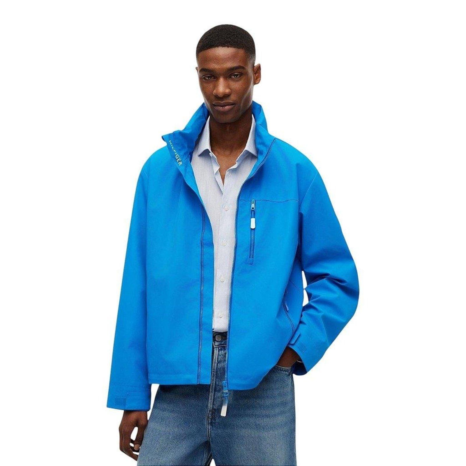 Jaqueta Tommy Hilfiger Crew Masculino Azul