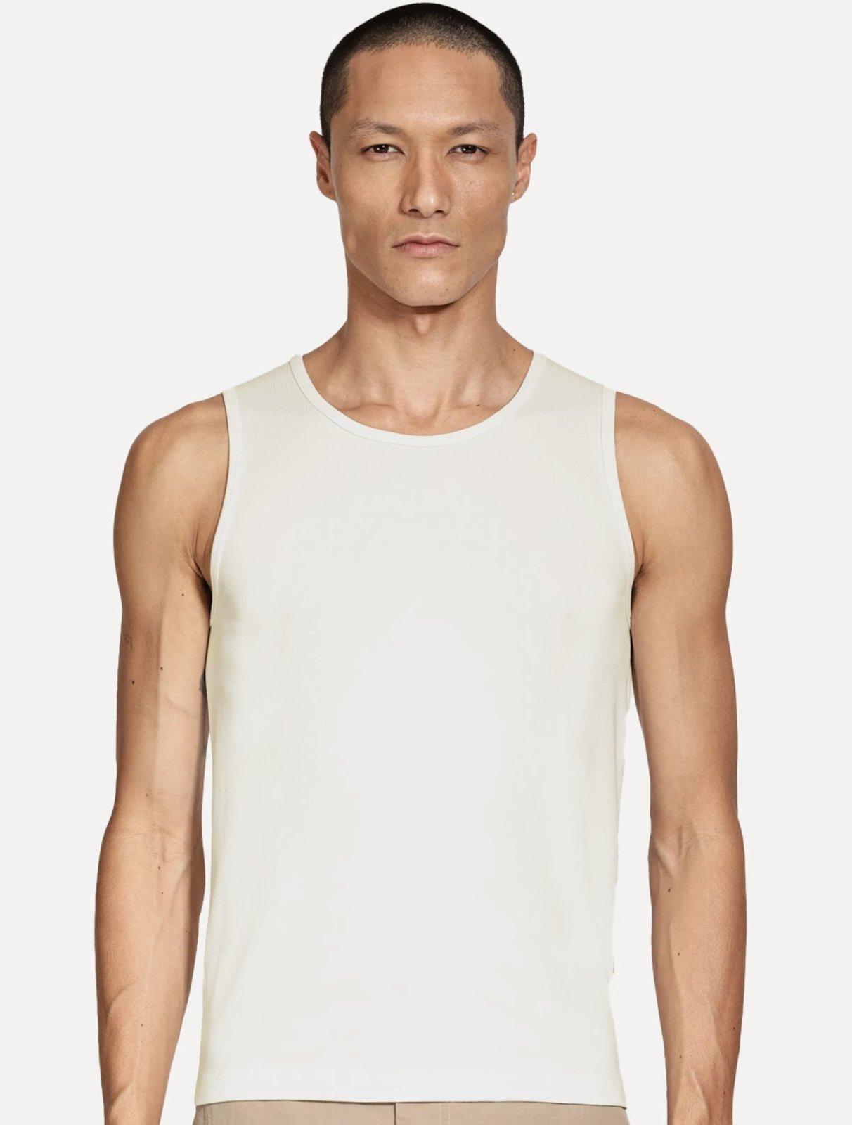 Regata Aramis Masculina Regular Comfort Ribana Lisa Off White