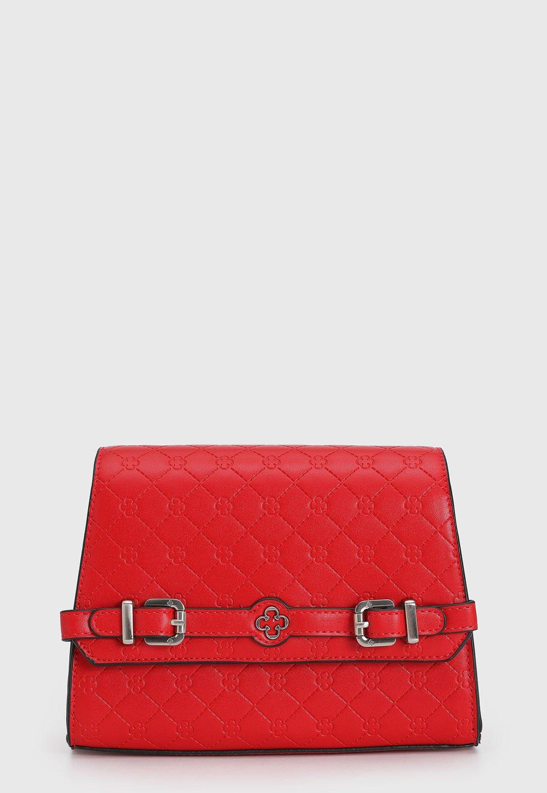Bolsa Feminina Capodarte Matelassê Vermelha