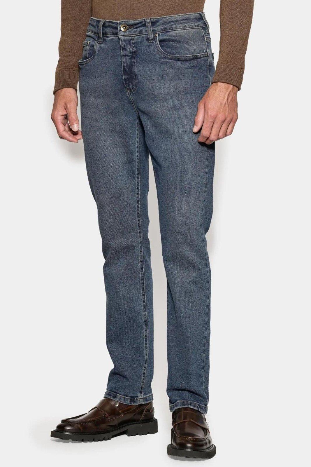 Calça Aramis Jeans Regular Flex&Form Azul Escuro