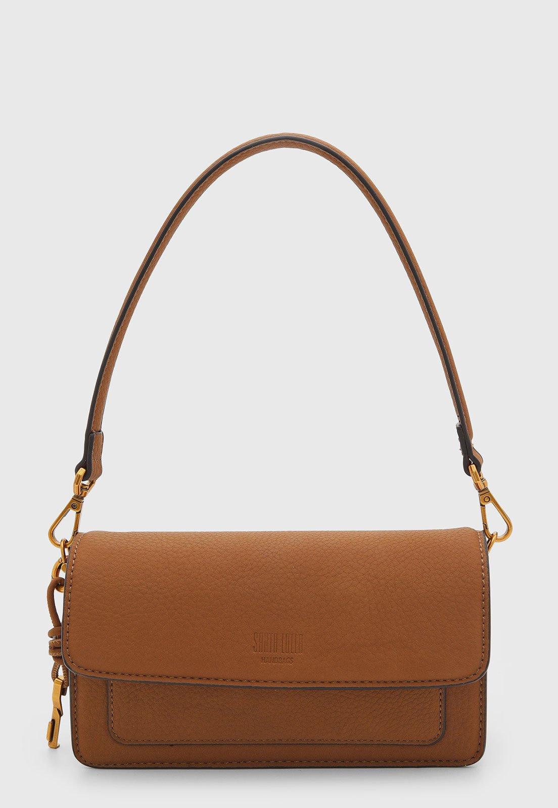 Bolsa Feminina Santa Lolla Alça Ajustável Caramelo