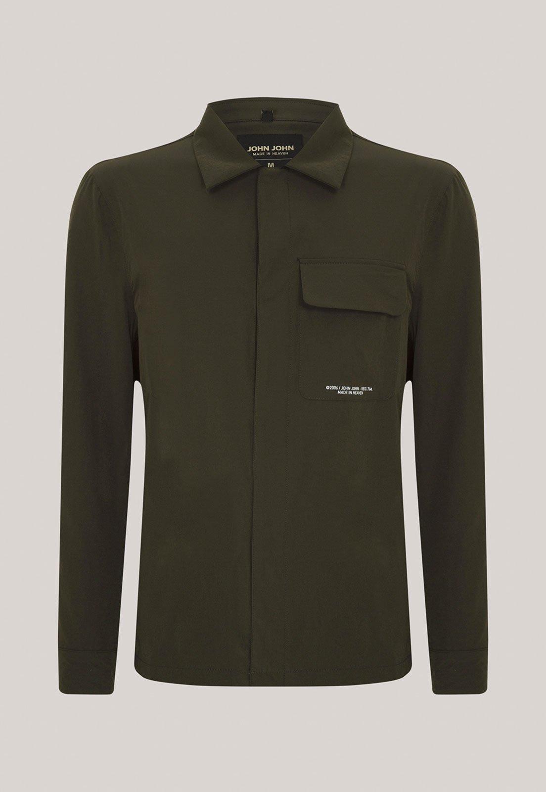 Camisa Masculina John John Regular Verde