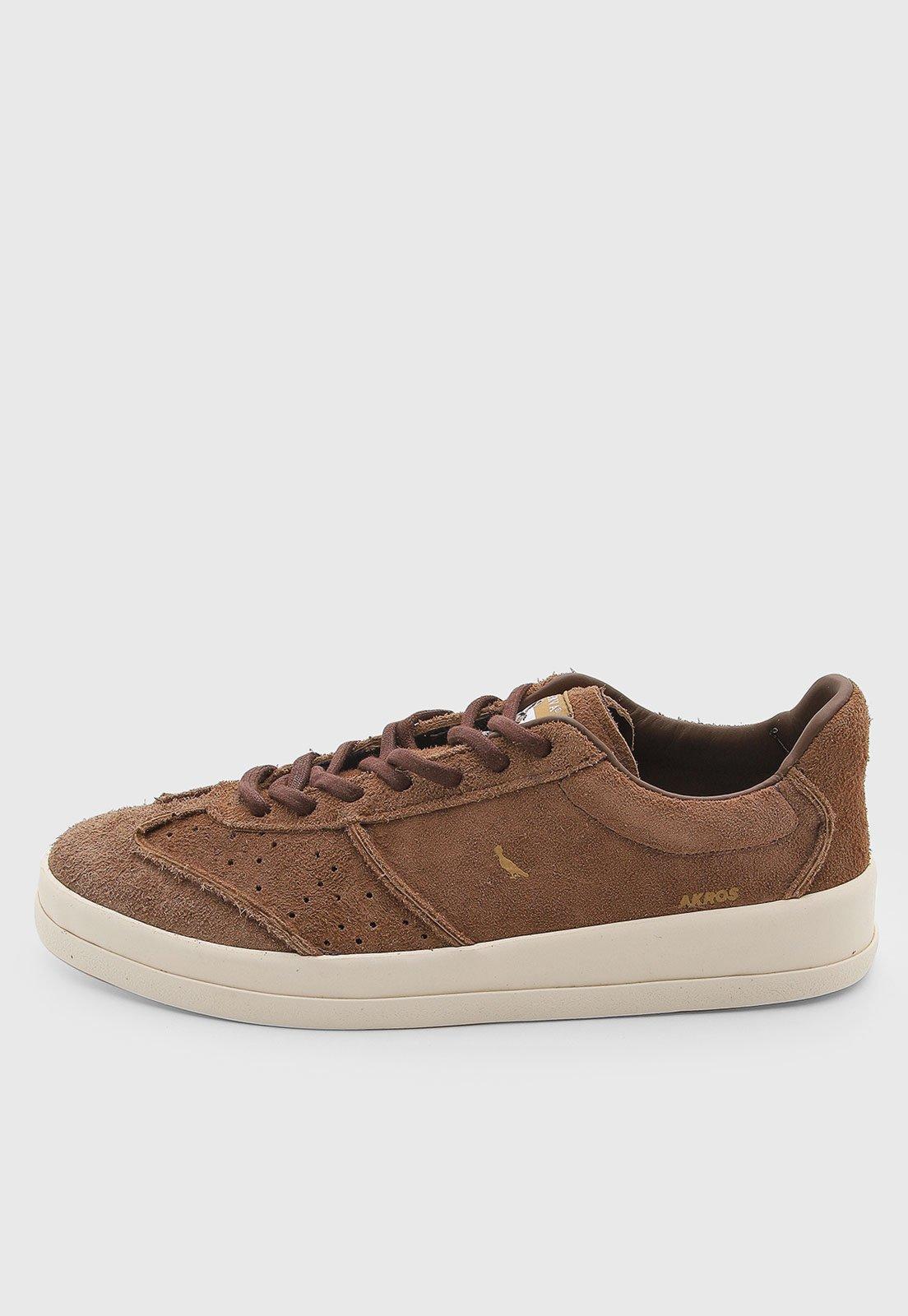 Tênis Masculino Reserva Couro Marrom