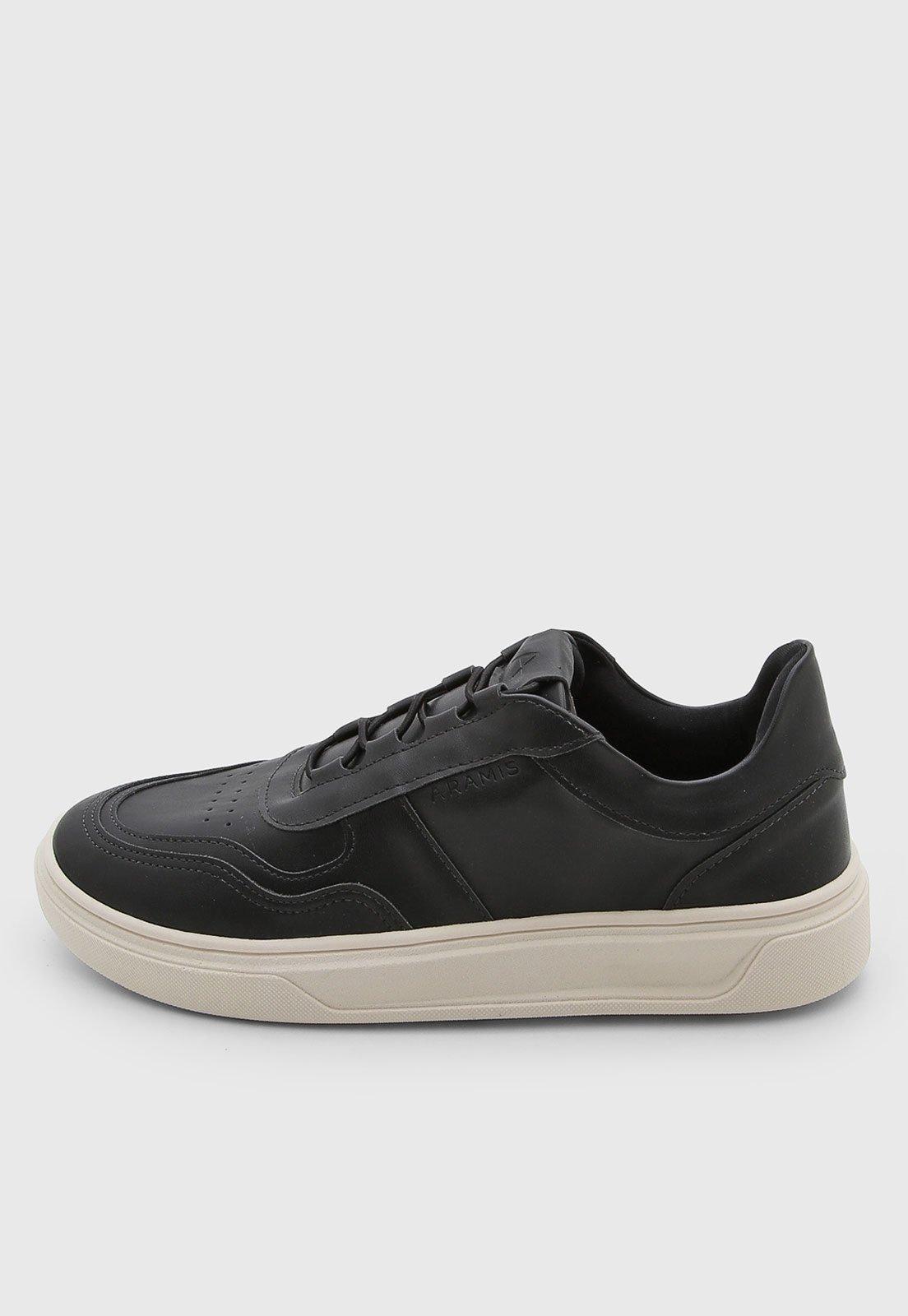 Tênis Masculino Aramis Multi Trail Couro Preto
