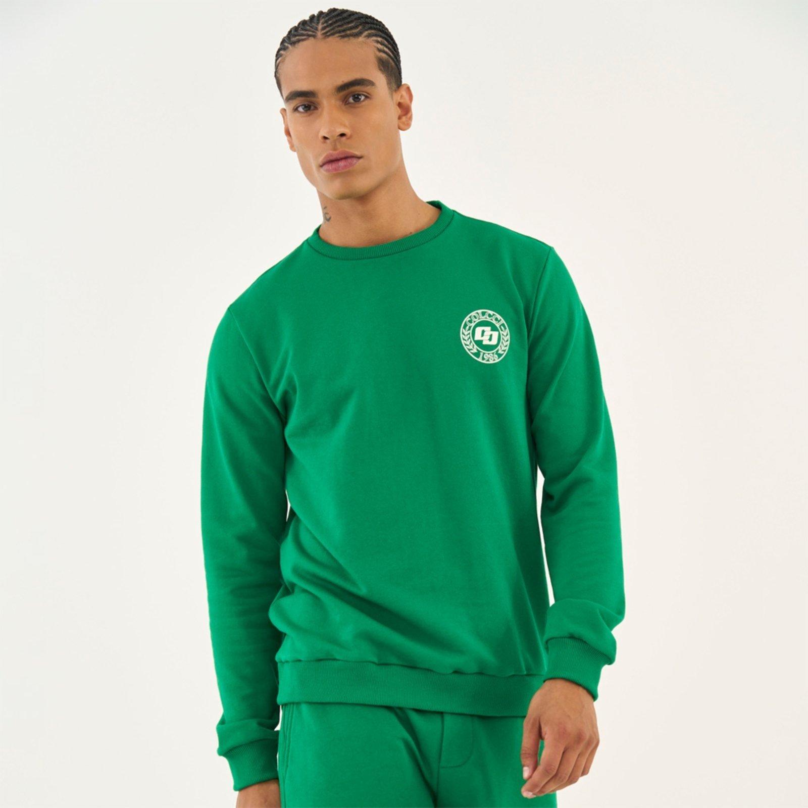 Moletom Colcci Iconic Ou26 Verde Masculino
