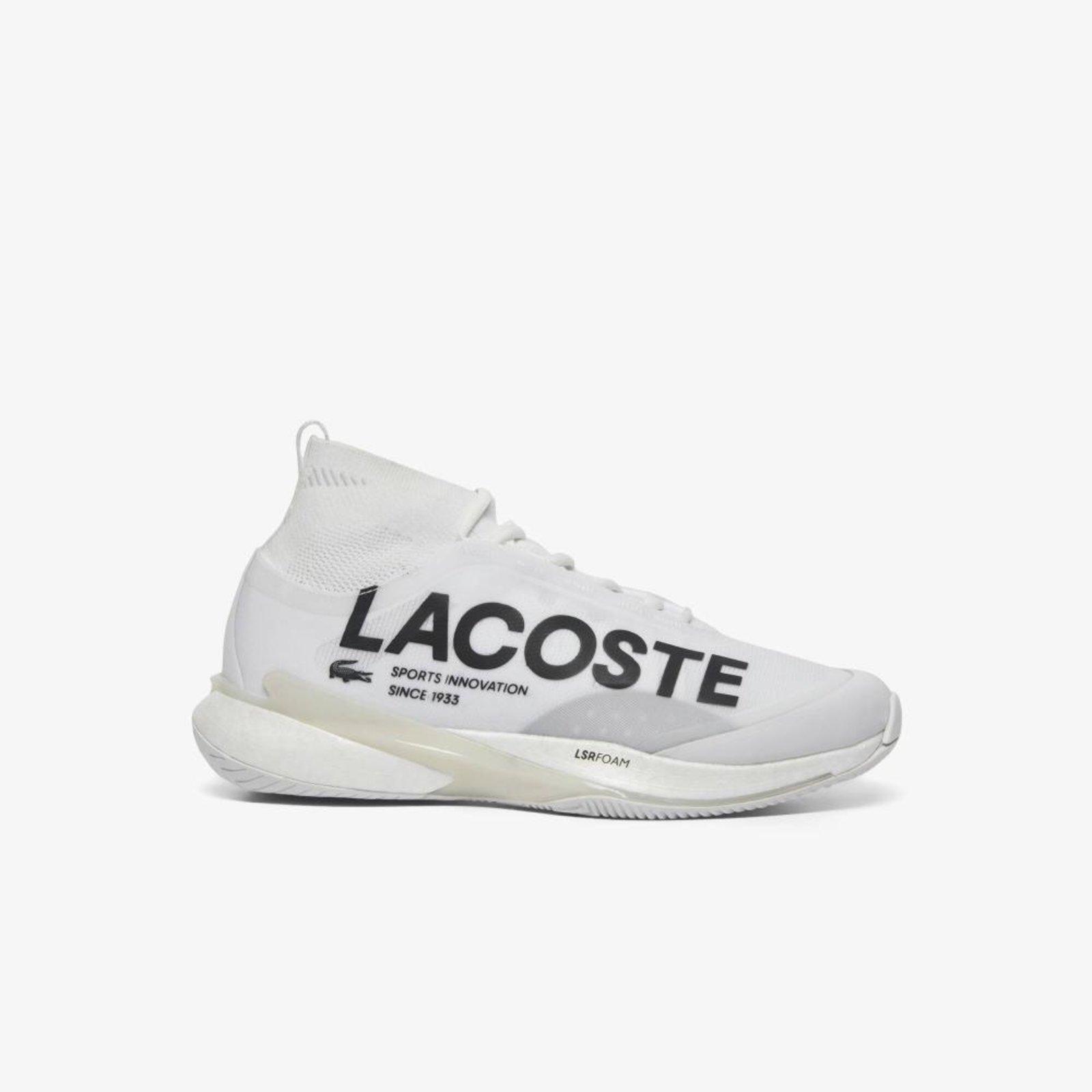 Tênis Lacoste Lacoste de Tênis Lacoste masculinas AG-LT25 Lite Sock Branco