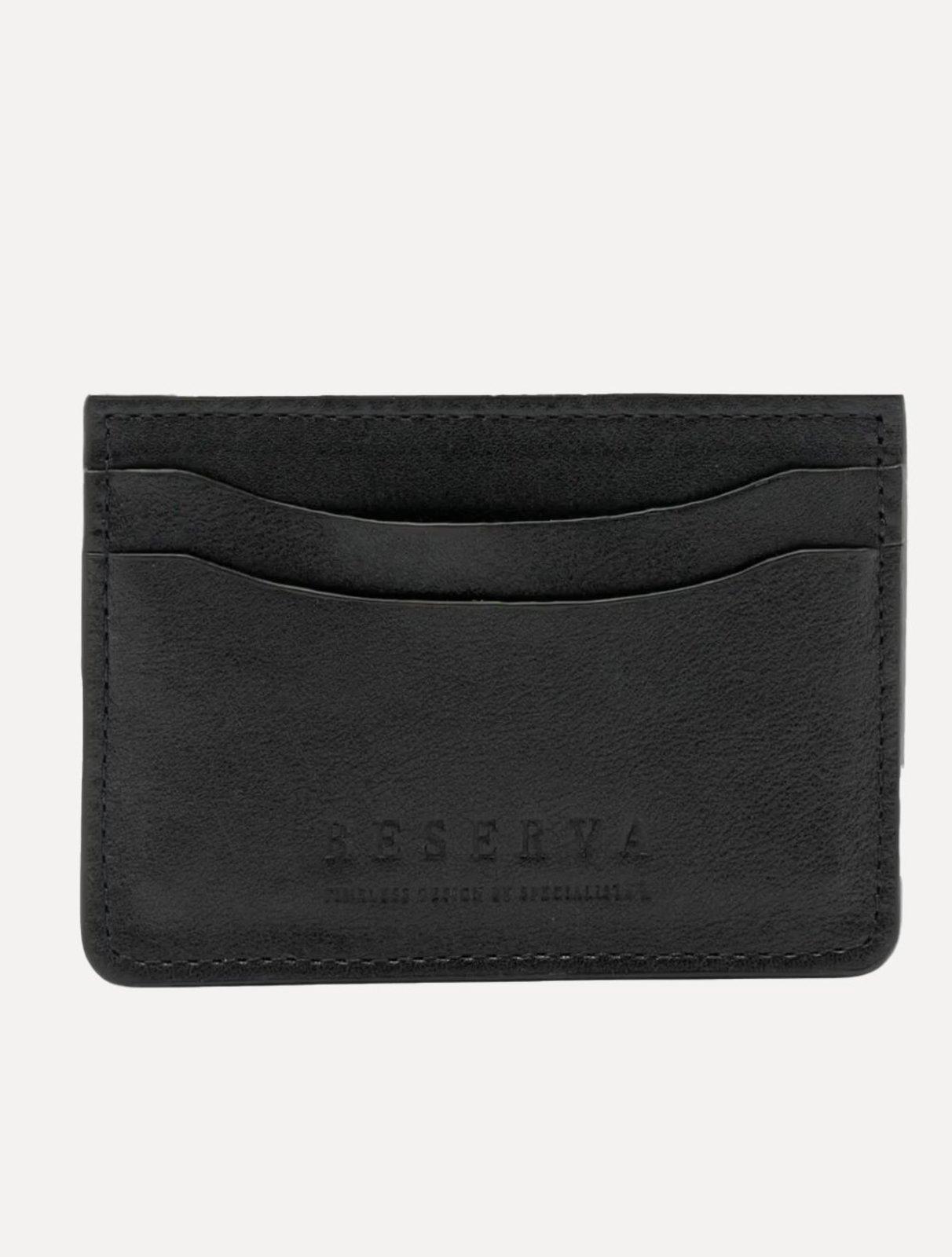 Carteira Reserva Masculina Porta-Cartão Outlander Preto