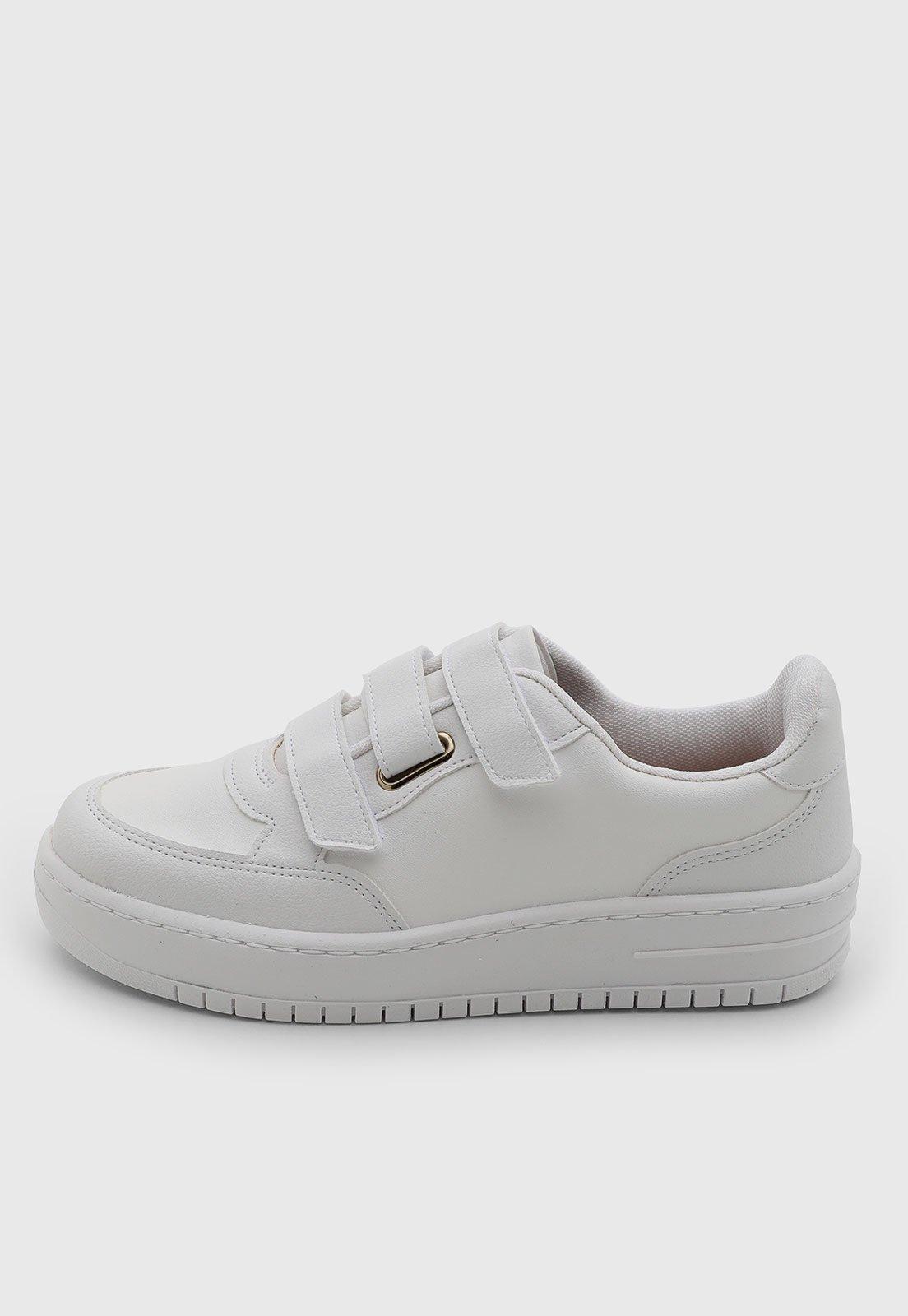 Tênis Feminino Vizzano Sem Cadarço Branco