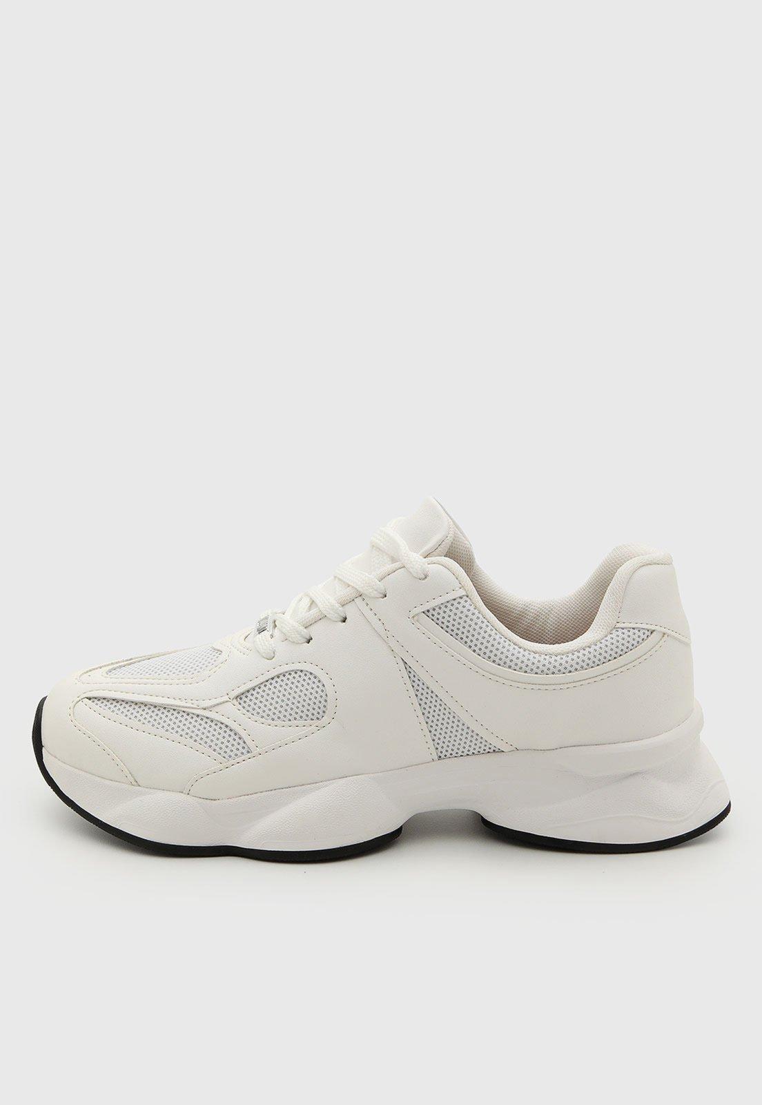 Tênis Feminino Vizzano Casual Cadarço Branco
