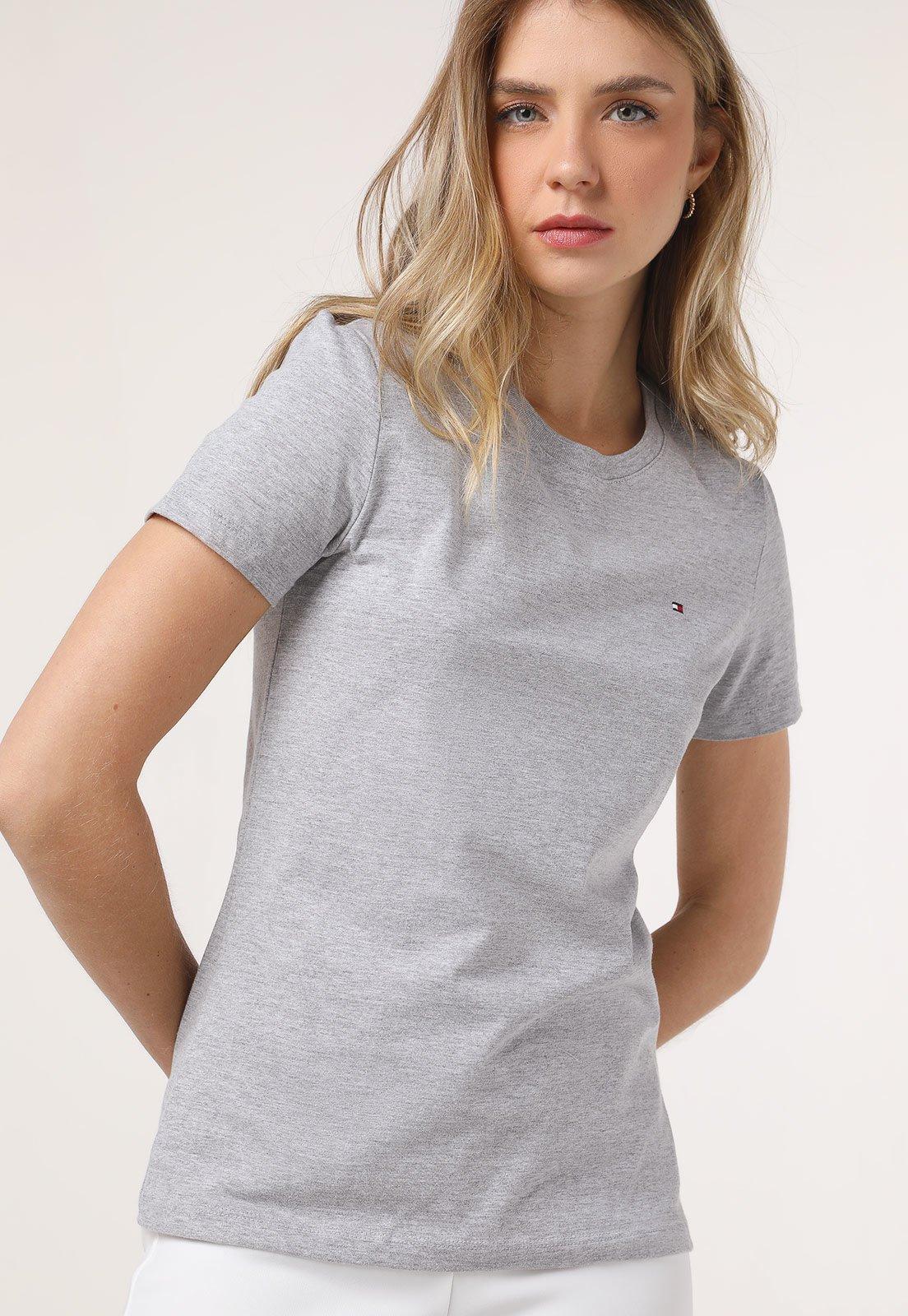 Blusa Tommy Hilfiger Lisa Cinza