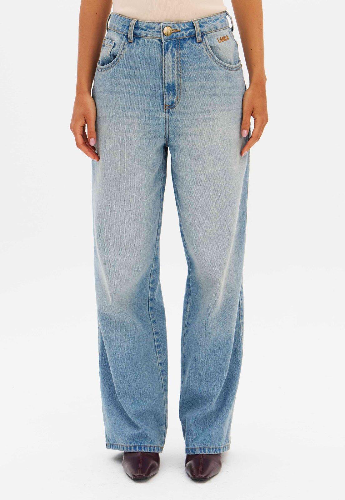 Calça Feminina Lança Perfume Jeans Azul Claro