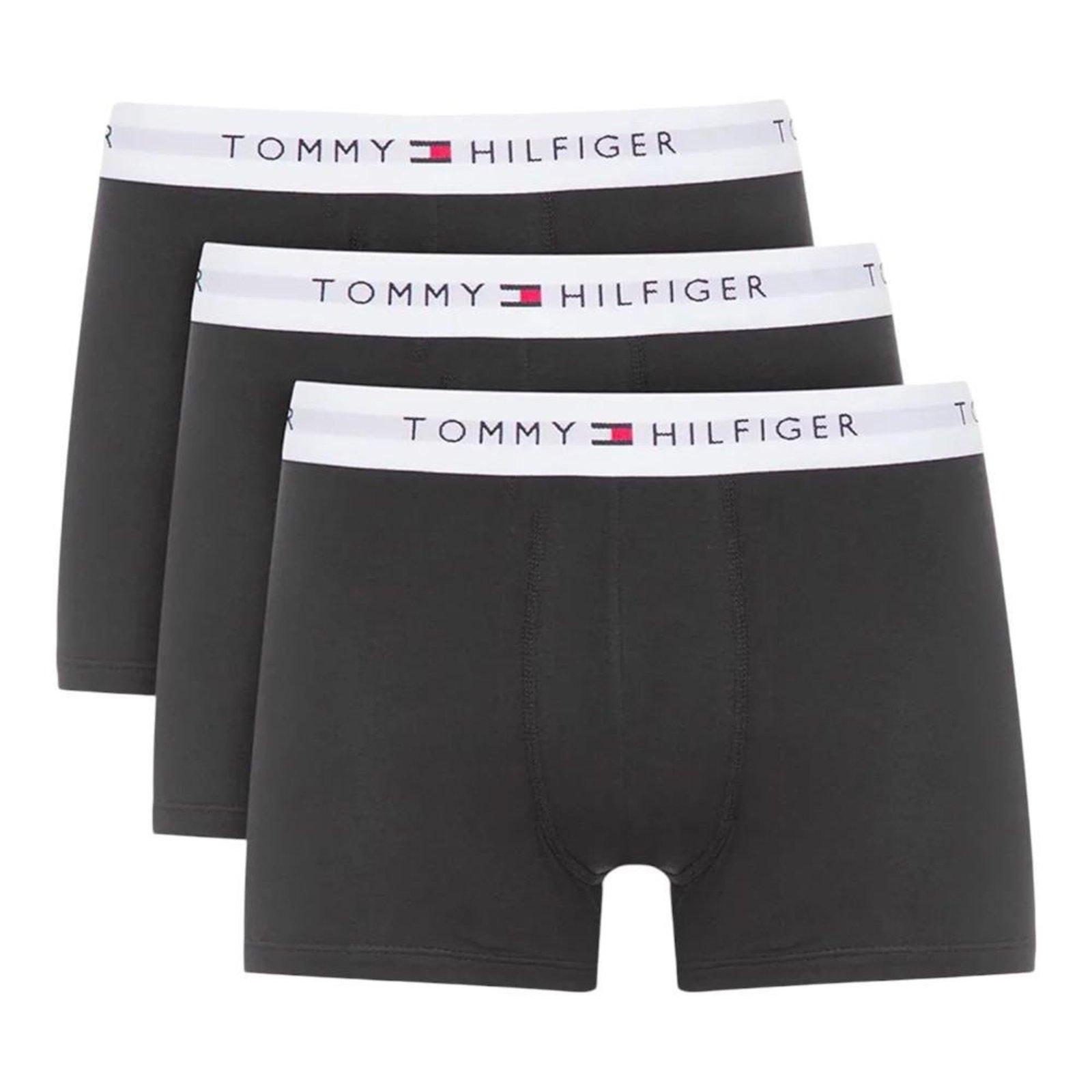 Cueca Tommy Hilfiger Kit Com 3 Unidades Masculino Preto