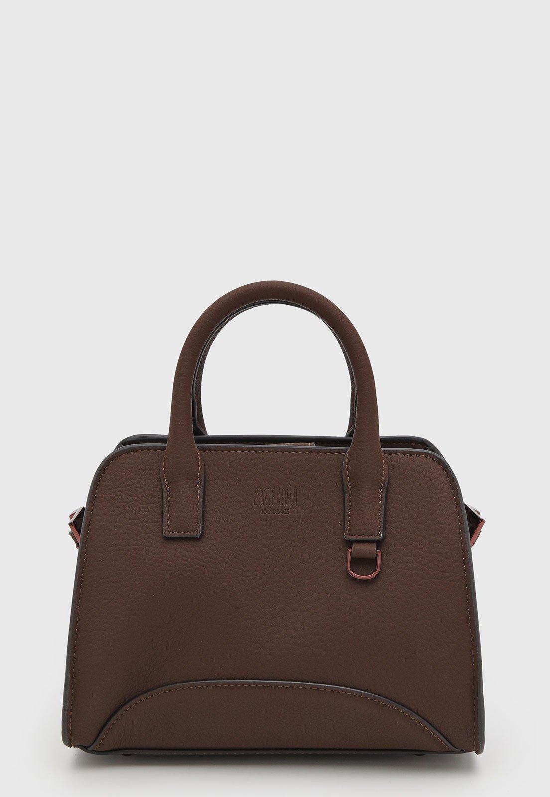 Bolsa Santa Lolla Estruturada Marrom