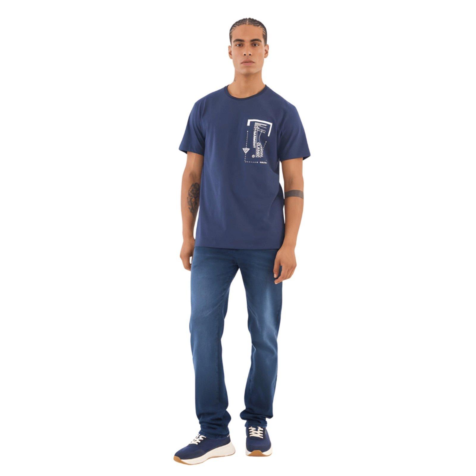 Calça Jeans Masculina Slim Alex Dark Colcci