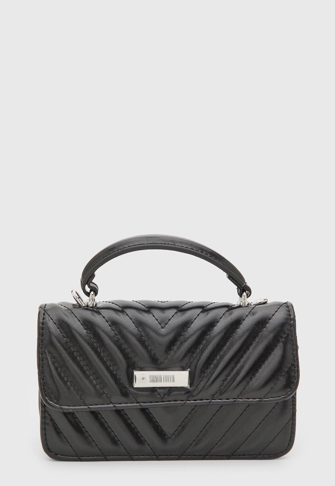 Bolsa Santa Lolla Matelassê Preta