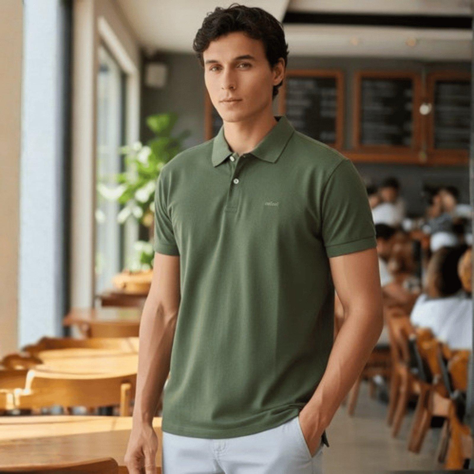 Camisa Polo Masculina Colcci Coloridas