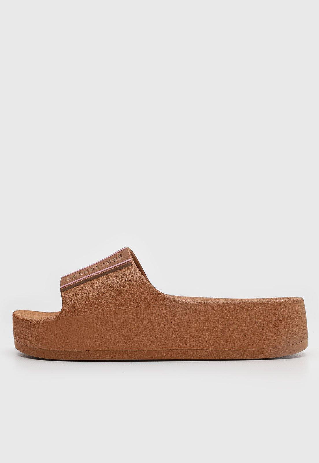 Sandália Feminina Colcci Plataforma Marrom