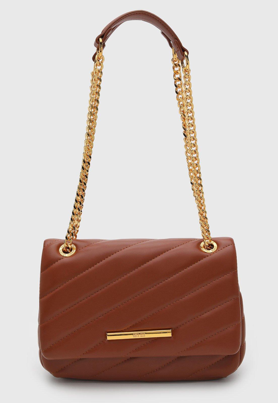 Bolsa Feminina Santa Lolla Média Caramelo