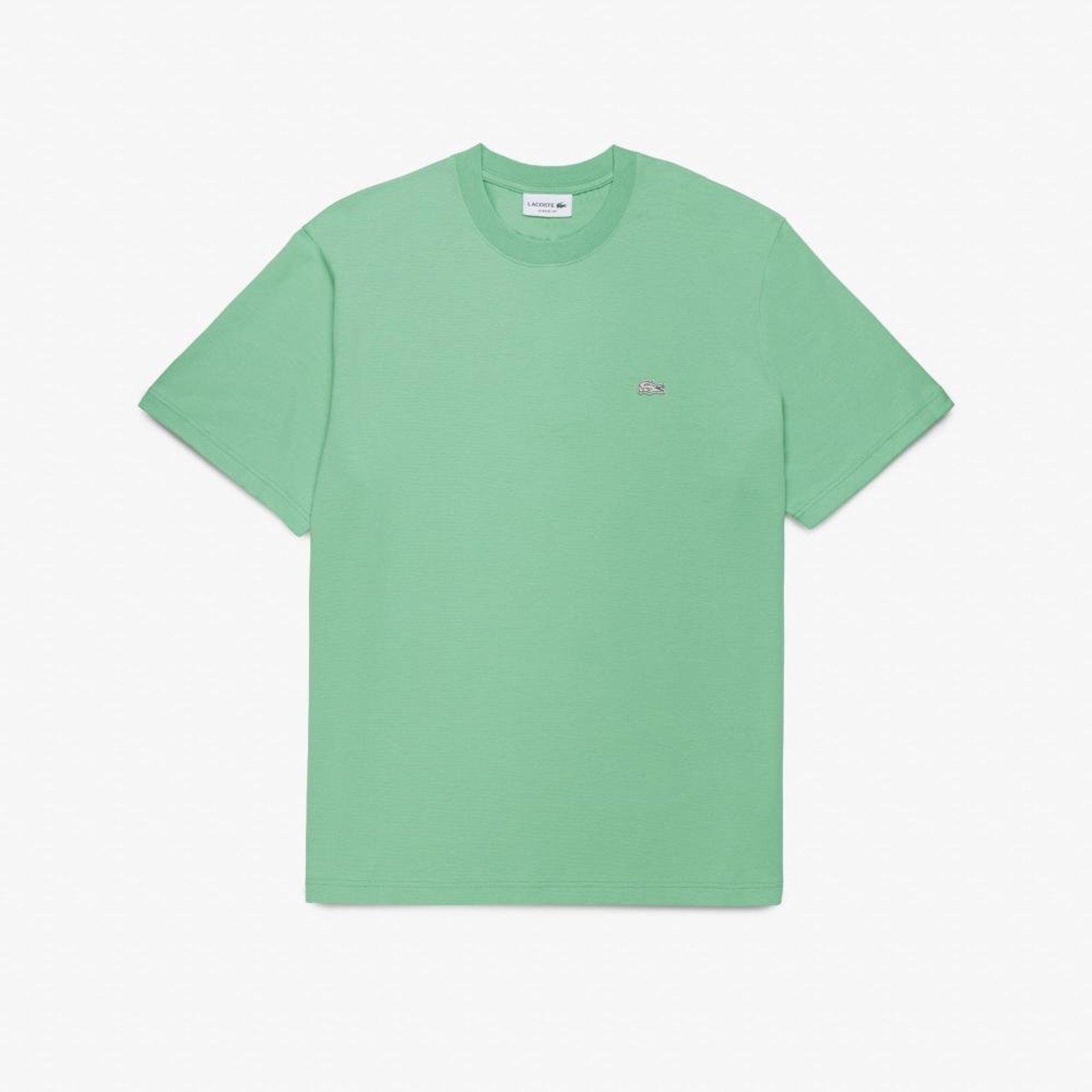 Camiseta de Malha Estampada Verde - S Verde