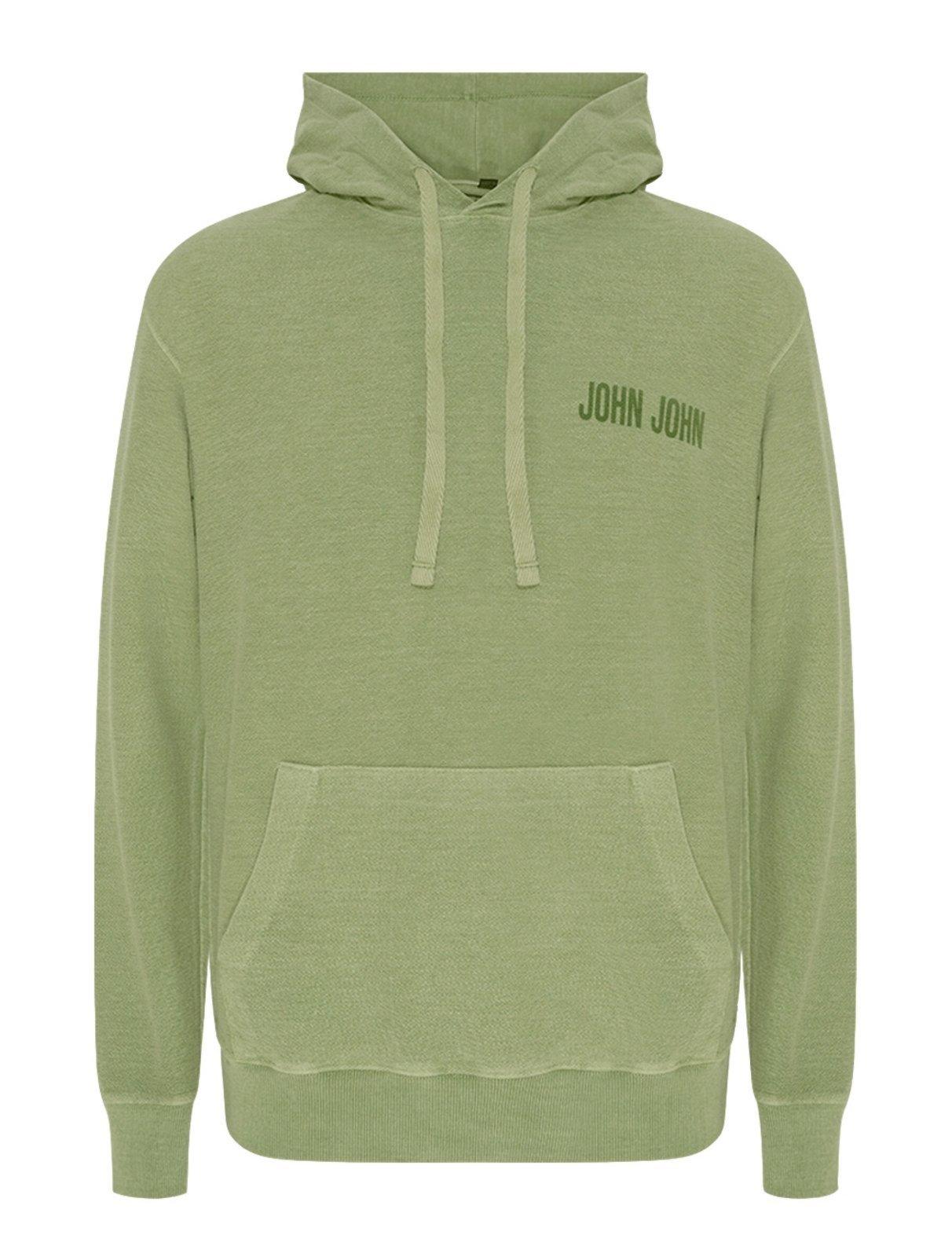Moletom John John Masculino Stone Menta Verde Claro