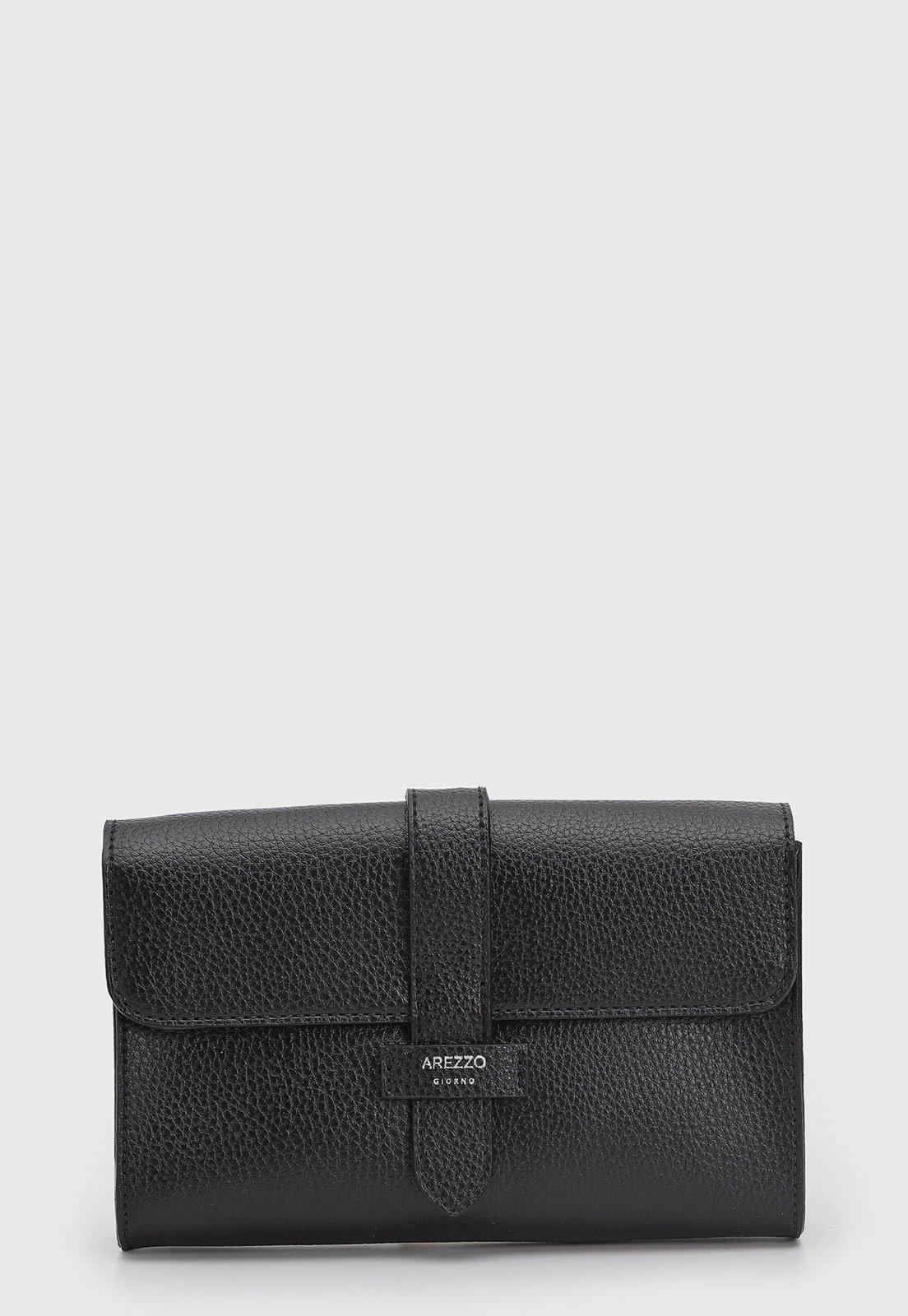 Bolsa Feminina Arezzo Estruturada Retangular Preta