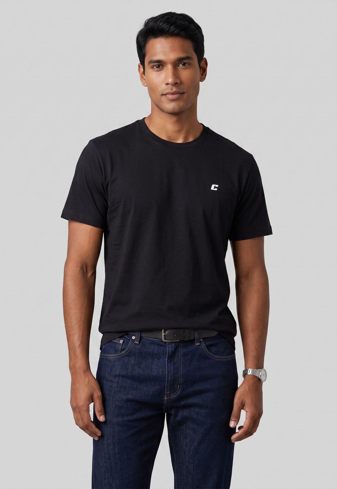 Camiseta Masculina Colcci Preta