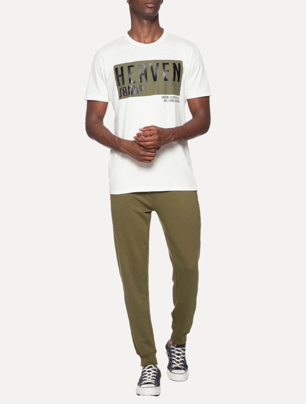 Calça John John Moletom Masculina Embossed Taupe Cáqui