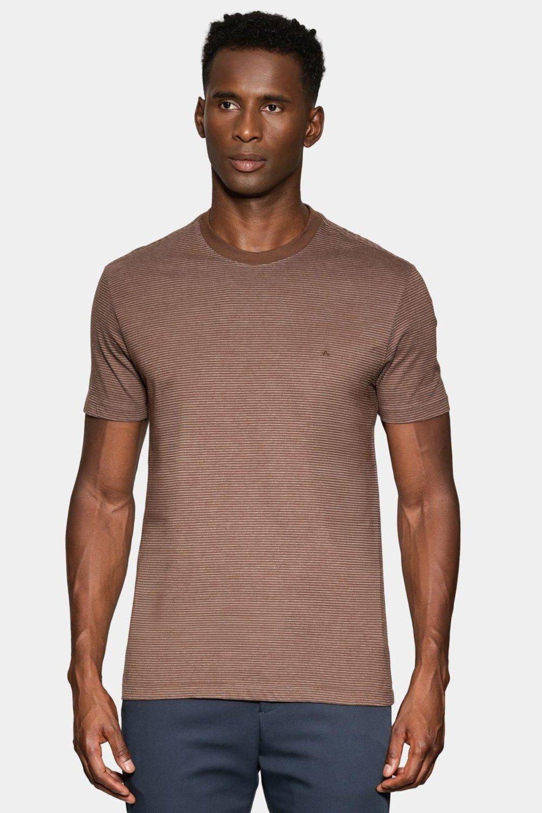 Camiseta Aramis Manga Curta Básica Listra