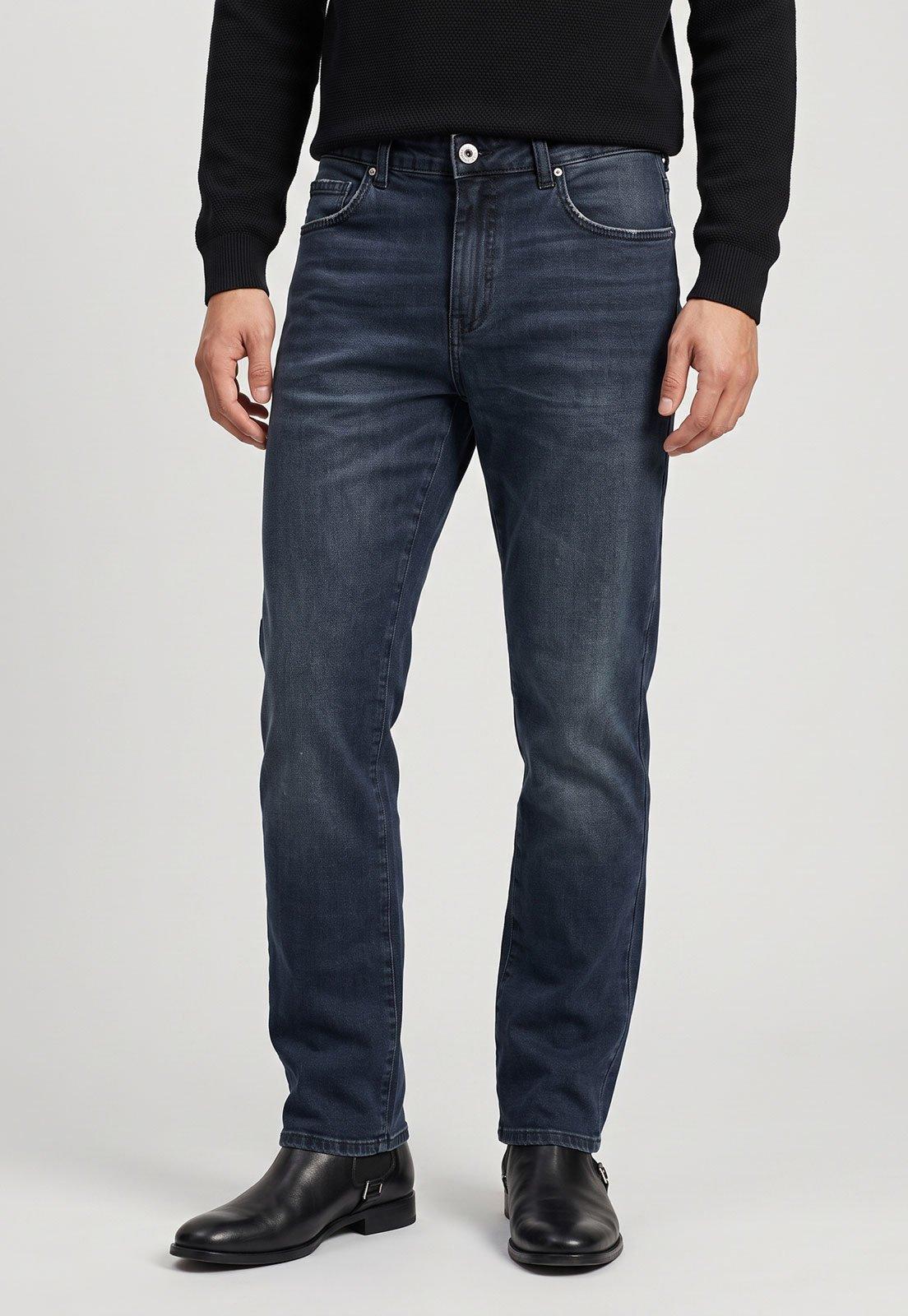 Calça Jeans Colcci Masculina Reta Azul