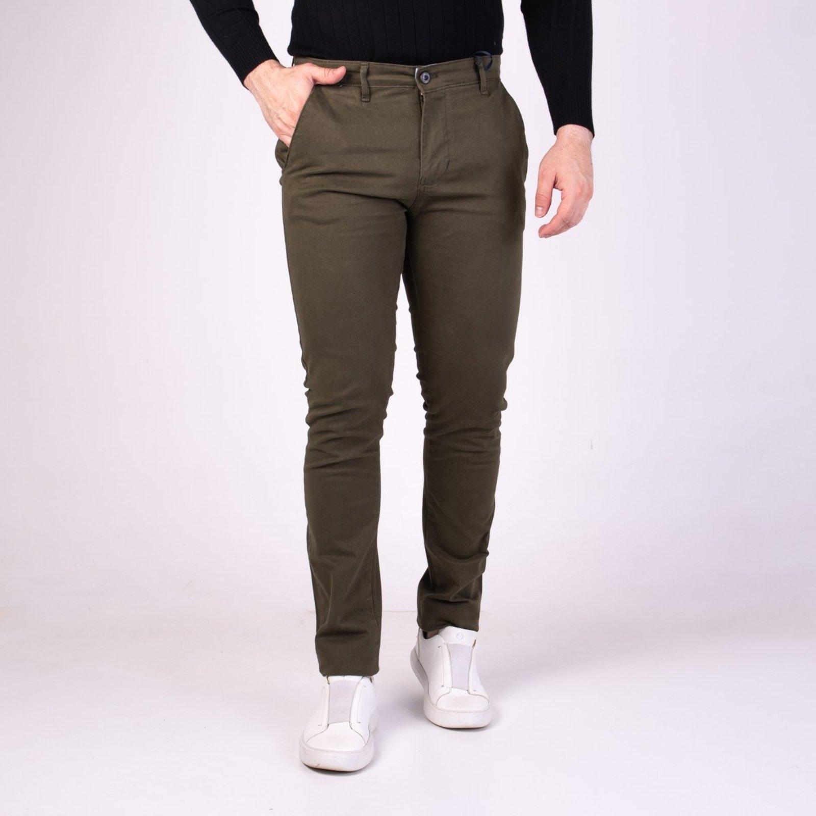 Calça Sarja Tommy Hilfiger Verde Militar
