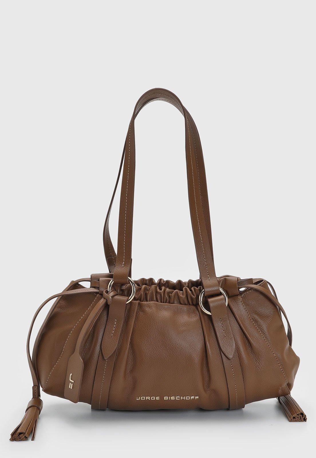 Bolsa Feminina Jorge Bischoff Franzido Marrom