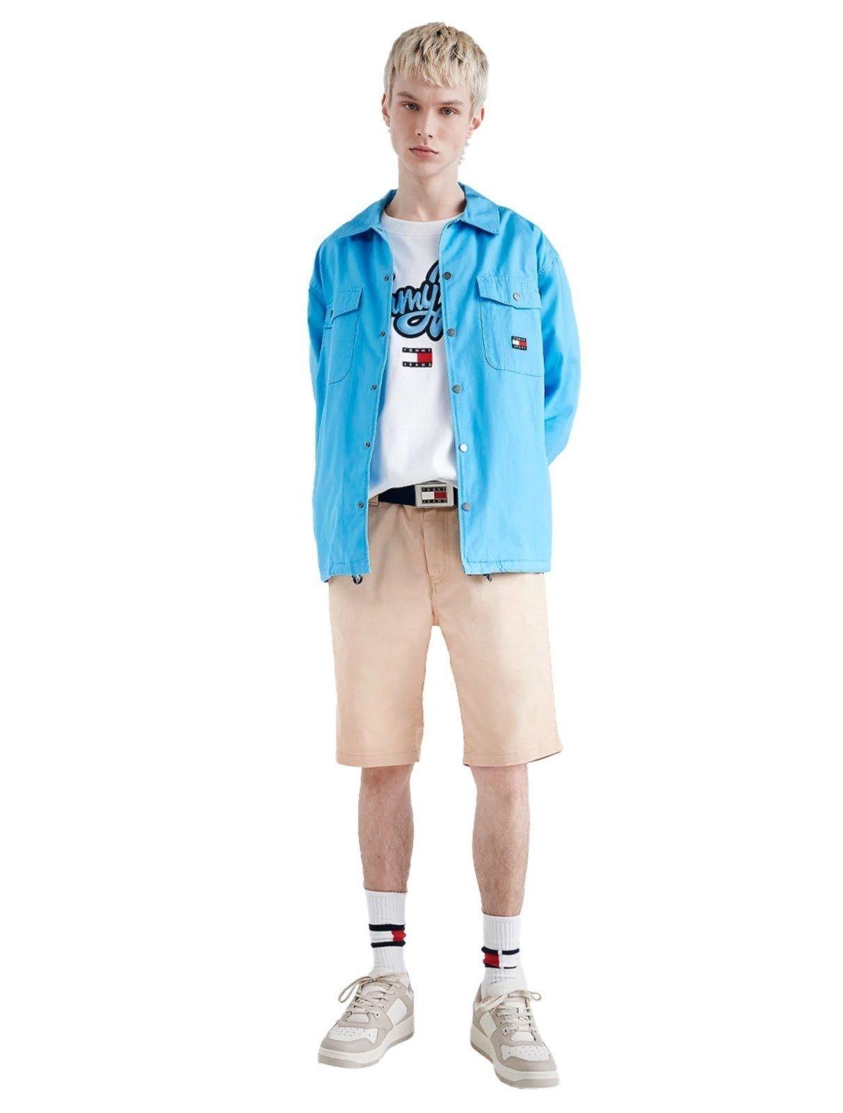 Bermuda Tommy Jeans Masculina Scanton Chino Cáqui