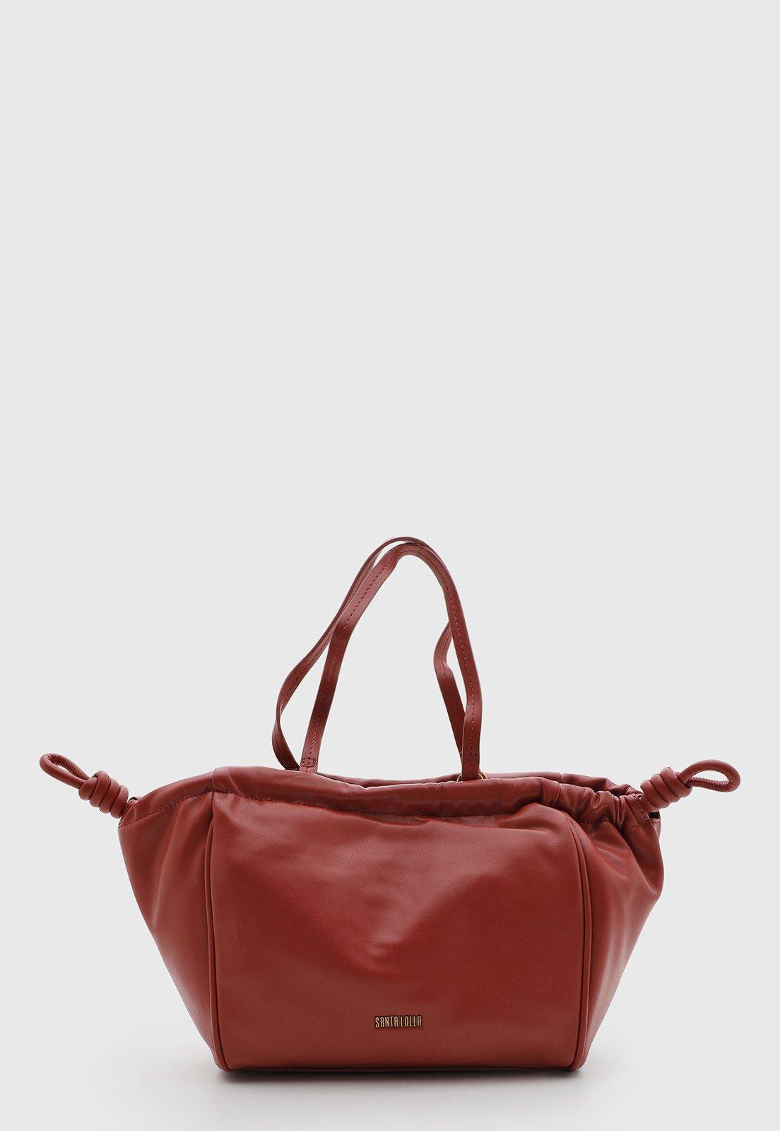 Bolsa Feminina Santa Lolla Estruturada Vermelha