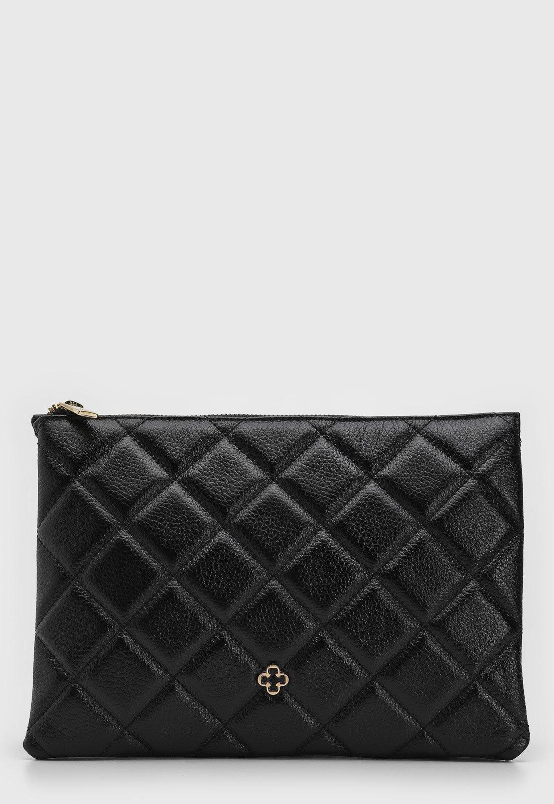 Bolsa Tiracolo Capodarte Alça Ajustável Preta