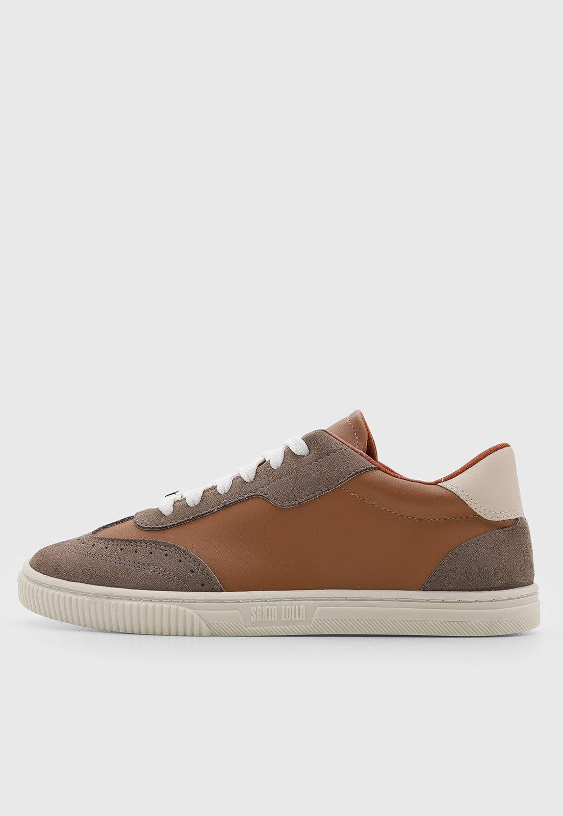 Tênis Feminino Santa Lolla Casual Marrom