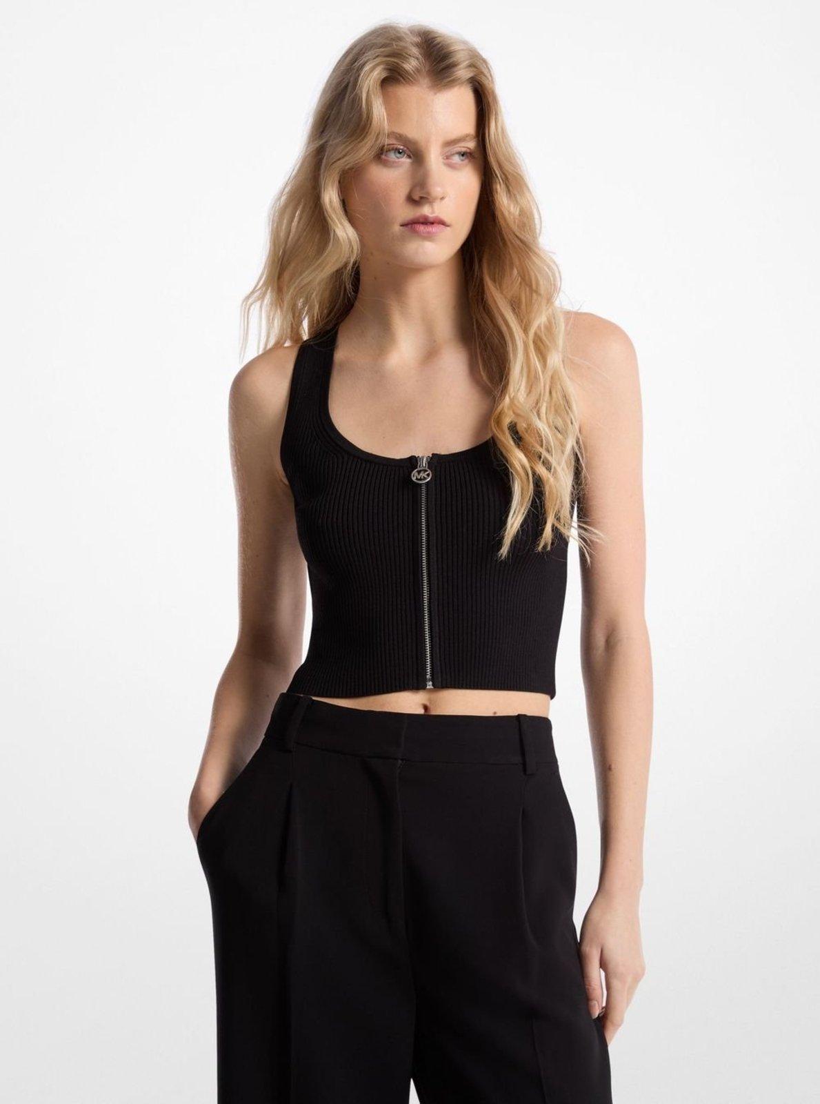 Top De Viscose Com Zìper Jr5613e5zv100